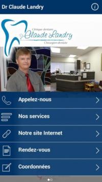 Le dentiste Claude Landry fait confiance  iSolu.net pour la cration de son application mobile 